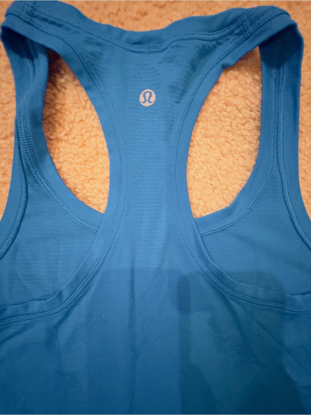 lululemon athletica Blue Racerback Sports Tank